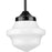 Progress Lighting School House 1-Light Mini-Pendant, Black Opal - P5196-31M