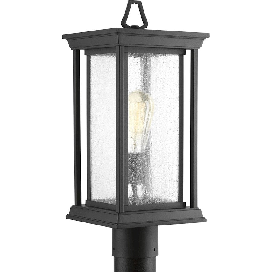 Progress Lighting Endicott 1 Light Post Lantern, Textured Black - P5400-31