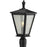 Progress Lighting Cardiff Outdoor Post, DURASHIELD, Black/Seeded - P540039-031