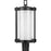 Progress Lighting Irondale Black 1-Light Outdoor Post Light, Clear - P540054-031