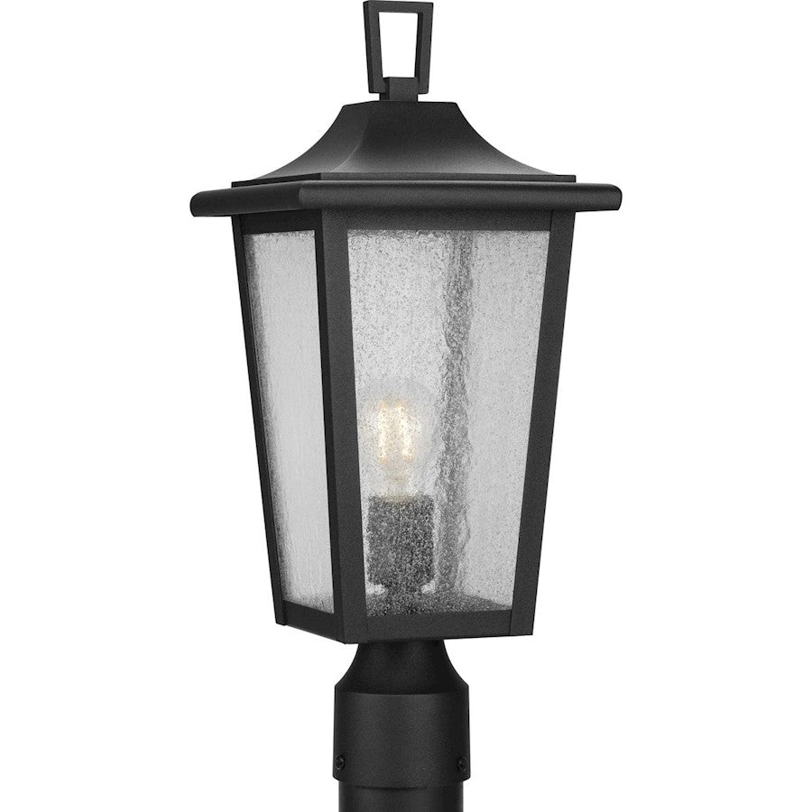 Progress Lighting Padgett 1 Light BK/Seeded Outdoor Post Light - P540093-031