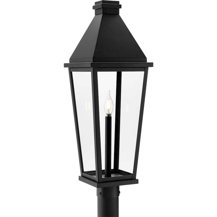 Progress Lighting Richmond Hill 1-Light Outdoor Post Light, Black