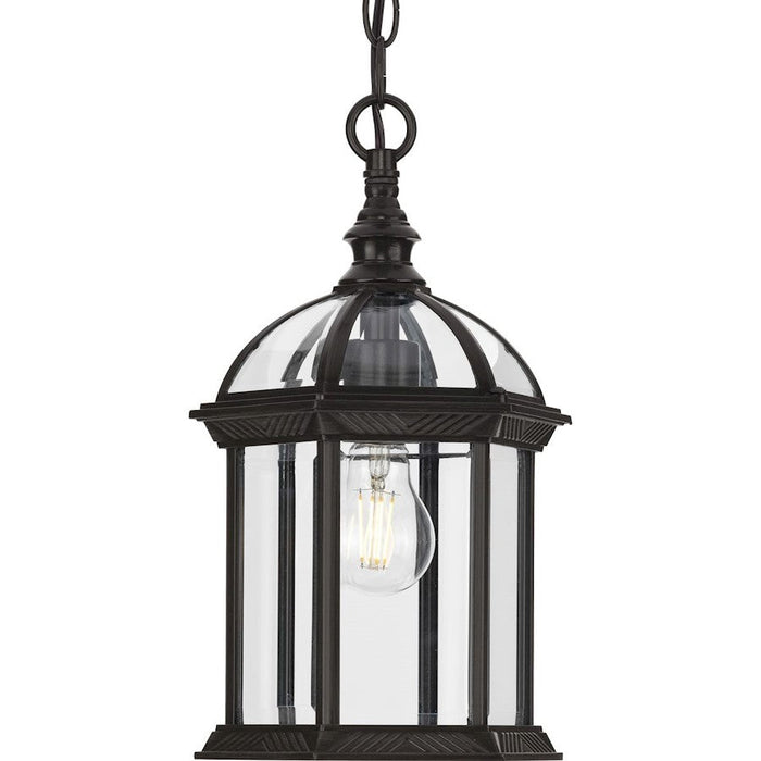 Progress Lighting Dillard 1-Lt Trad BZ/Clear Outdoor Hanging Light - P550122-020