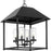 Progress Lighting Chapel 4-Lt Outdoor Pendant, Black - P550131-031