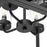 Progress Lighting Chapel 4-Light Outdoor Pendant, Black