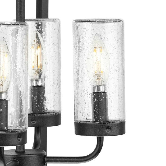 Progress Lighting Chapel 4-Light Outdoor Pendant, Black