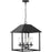 Progress Lighting Chapel 4-Light Outdoor Pendant, Black