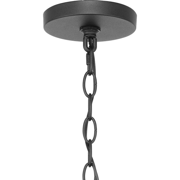 Progress Lighting Chapel 4-Light Outdoor Pendant, Black