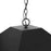 Progress Lighting Chapel 4-Light Outdoor Pendant, Black