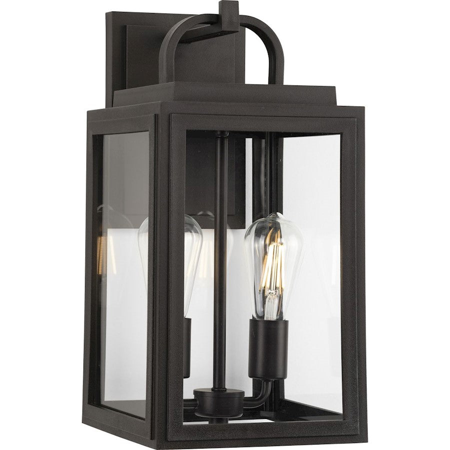 Progress Lighting Grandbury 2 Light BZ/Clear Outdoor Wall Lantern - P560176-020