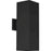 Progress Lighting 6" SQ Up/Down 2-Lt BK Outdoor Wall Lantern- P560294-031