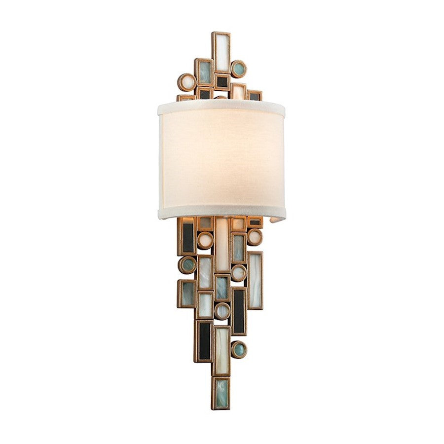 OPEN BOX ITEM: Corbett Dolcetti 1 Light Wall Sconce, Dolcetti Silver