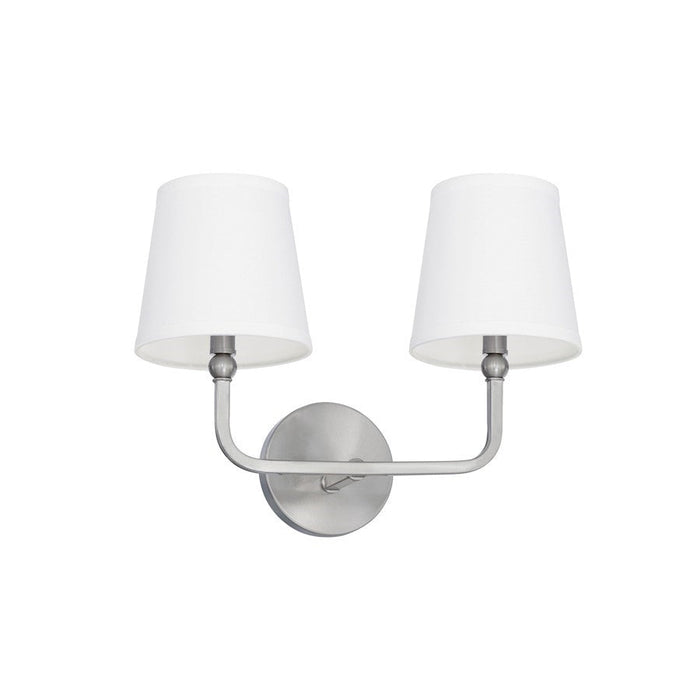 OPEN BOX ITEM: Capital Lighting Dawson 2 Light Vanity, BRNK - CL119321BN-674