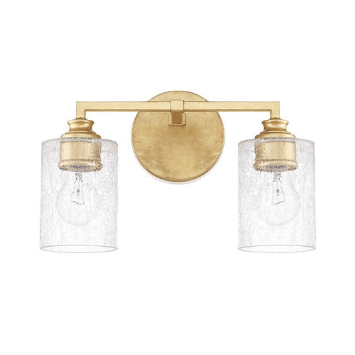 OPEN BOX ITEM: Capital Lighting 2 Light Vanity, Capital Gold - CL120521CG-422