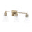 OPEN BOX ITEM: Capital Lighting 3 Light Vanity, Aged Brass - 121831AD-432