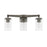 OPEN BOX ITEM: Capital Lighting Zac 3 Light Vanity, Urban Grey - 125931UG-435