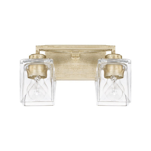 OPEN BOX ITEM: Capital Lighting Karina 2 Light Vanity, Gold - CL128121WG-459