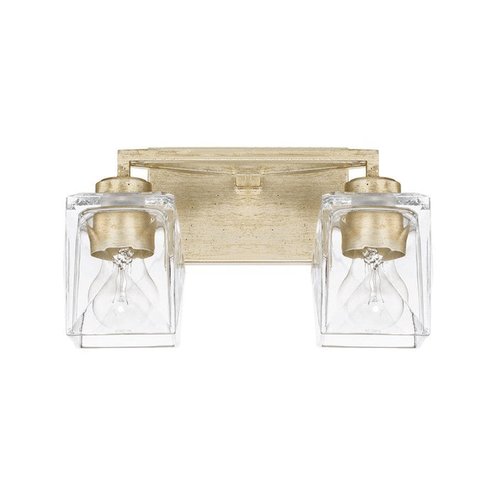 OPEN BOX ITEM: Capital Lighting Karina 2 Light Vanity, Gold - CL128121WG-459