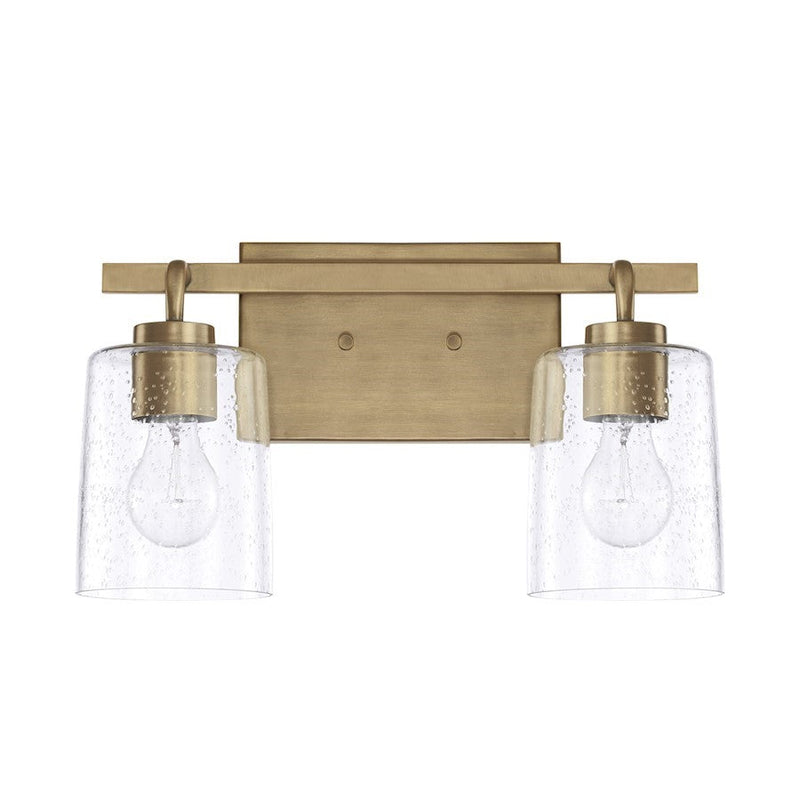 OPEN BOX ITEM: HomePlace by Capital Greyson 2 Light Vanity, AB - CL128521AD-449