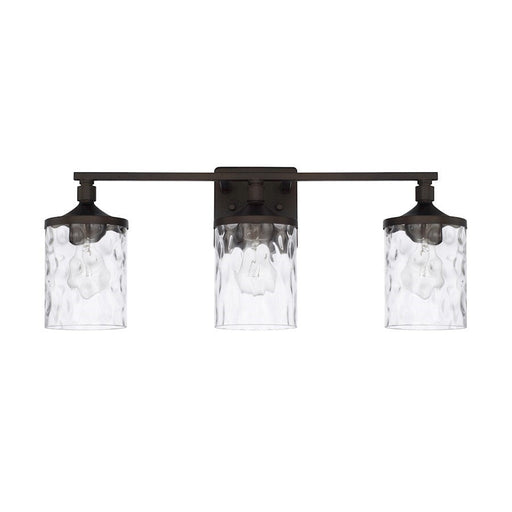 OPEN BOX ITEM: HomePlace by Capital Colton 3 Light Vanity, BZ - CL128831BZ-451