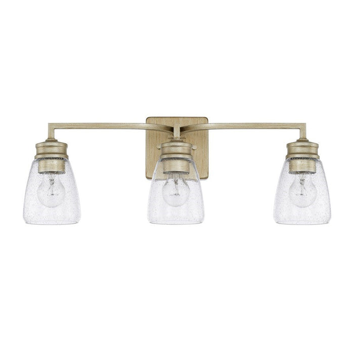 OPEN BOX ITEM: HomePlace by Capital Newbury 3 Light Vanity, GD - CL129031WG-453