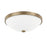 OPEN BOX ITEM: Capital Lighting 2 Light Flush Mount, Aged Brass - CL2323AD-SW