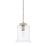 OPEN BOX ITEM: Capital Lighting Kayla 1 Light Pendant, Mystic Sand - 329511MS