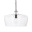 OPEN BOX ITEM: Capital Lighting 1 Light Cloche Pendant, Nordic Grey - CL329611NG