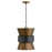 OPEN BOX ITEM: Capital Lighting 1 Light Pendant, Brass/Dark Zinc - CL330416PZ