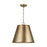 OPEN BOX ITEM: Capital Lighting 1 Light Pendant, Aged Brass - 337811AD