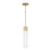 OPEN BOX ITEM: Capital Lighting Sutton 1 Light Pendant, Soft Gold/Soft White