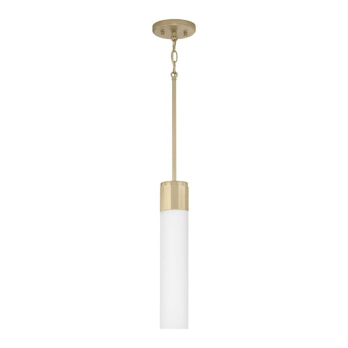 OPEN BOX ITEM: Capital Lighting Sutton 1 Light Pendant, Soft Gold/Soft White