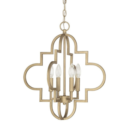 OPEN BOX ITEM: Capital Lighting Ellis Collection 4Lt Pendant, BG - CL4541BG