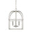 OPEN BOX ITEM: HomePlace by Capital 4 Light Foyer, Brushed Nickel - CL527542BN