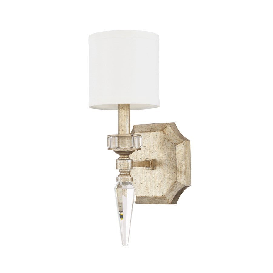 OPEN BOX ITEM: Capital Lighting Olivia 1 Light Sconce, Gold - CL615011WG-671