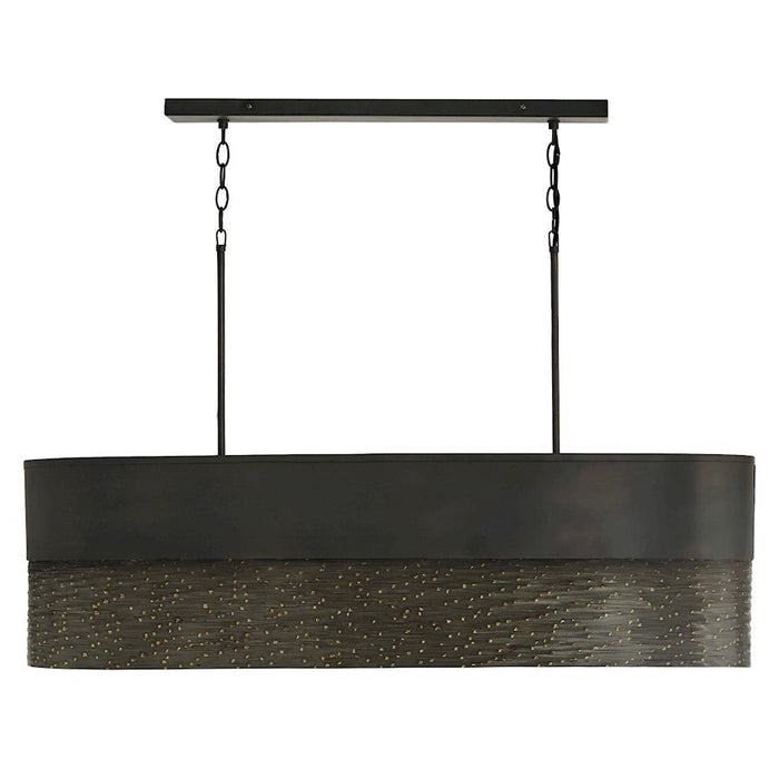 OPEN BOX ITEM: Capital Lighting Sana 5 Light Island, Grey Iron - CL835151GI