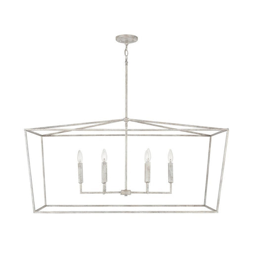 OPEN BOX ITEM: Capital Lighting Thea 6 Light Island, Mystic Sand - CL837661MS