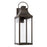 OPEN BOX ITEM: Capital Lighting Bradford 1 Light 9" Outdoor Wall Lantern, Bronze