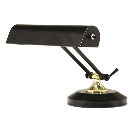 OPEN BOX ITEM: House of Troy 10" Black Polished Brass Piano Lamp - HTP10-150-617