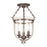 OPEN BOX ITEM: Hudson Valley Hampton 3 Light Semi Flush, Nickel - HV251-HN-C1