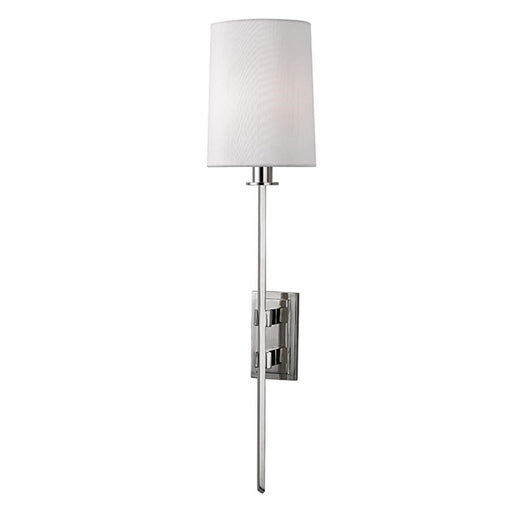 OPEN BOX ITEM: Hudson Valley Fredonia 1 Light Wall Sconce, Nickel - 3411-PN