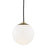 OPEN BOX ITEM: Mitzi by Hudson Valley Stella 1-Lt Pendant, AB - H105701-AGB