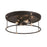 OPEN BOX ITEM: Minka Lavery Westchester 4 Lt Flush Mount, Coal/Gold - 1040-677