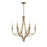 OPEN BOX ITEM: Minka Lavery Covent Park 6Lt 28" Chandelier, Gold - MI1096-740