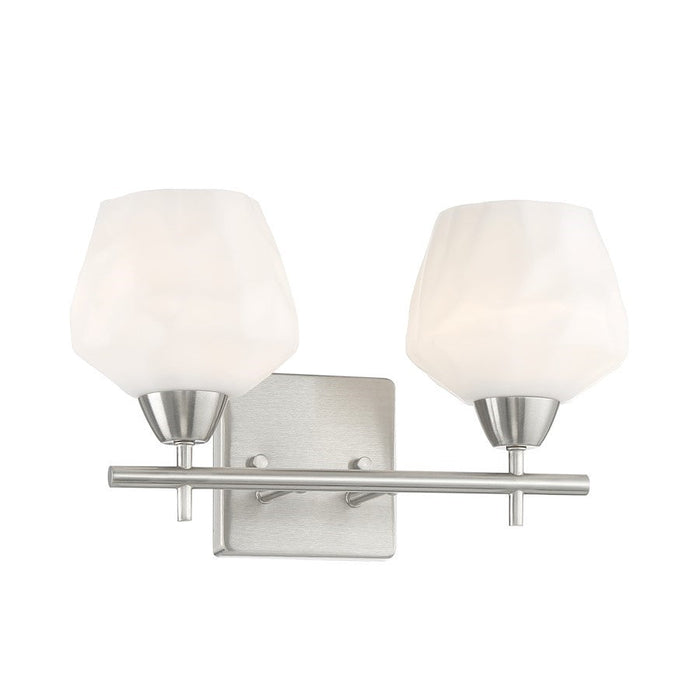 OPEN BOX ITEM: Minka Lavery Camrin 2 Light Bath Vanity, BN - MI3172-84