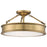 OPEN BOX ITEM: Minka Lavery Harbour Point 3 Light Semi Flush, Gold - MI4177-249