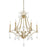 OPEN BOX ITEM: Minka Lavery Laurel Estate 6Lt Chandelier, Brio Gold - MI4446-582