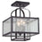 OPEN BOX ITEM: Minka Lavery Camden Square 4 Light Semi Flush, Charc - MI4876-283