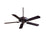 OPEN BOX ITEM: Minka Aire Sundowner Ceiling Fan, Heritage - MIF589-HT