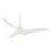 OPEN BOX ITEM: Minka Aire Light Wave LED 44" Ceiling Fan, White - MIF845-WH